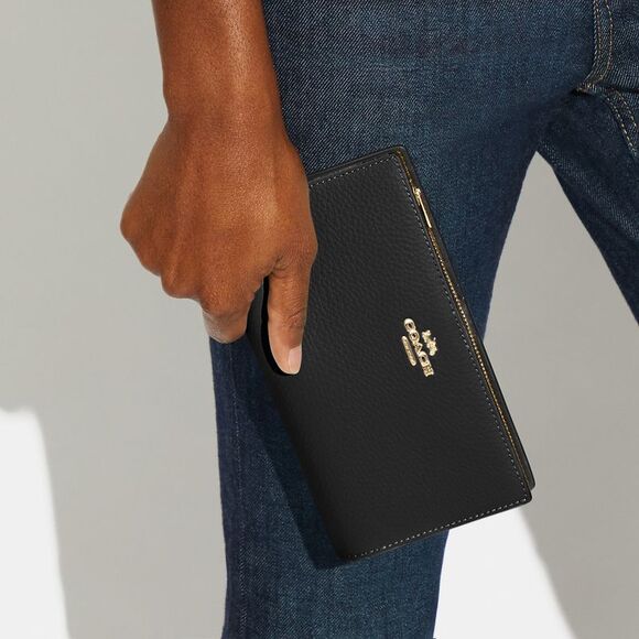 NWT Coach Outlet Slim Zip Wallet - Picture 3 of 4